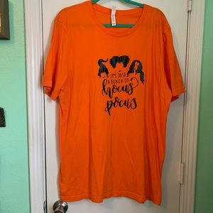 Hocus Pocus tee Size 2x Bella Canvas